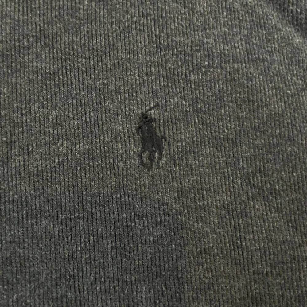 Vintage Polo Ralph Lauren Quarter Zip Pullover Mens 3XLT Gray Cotton Pony